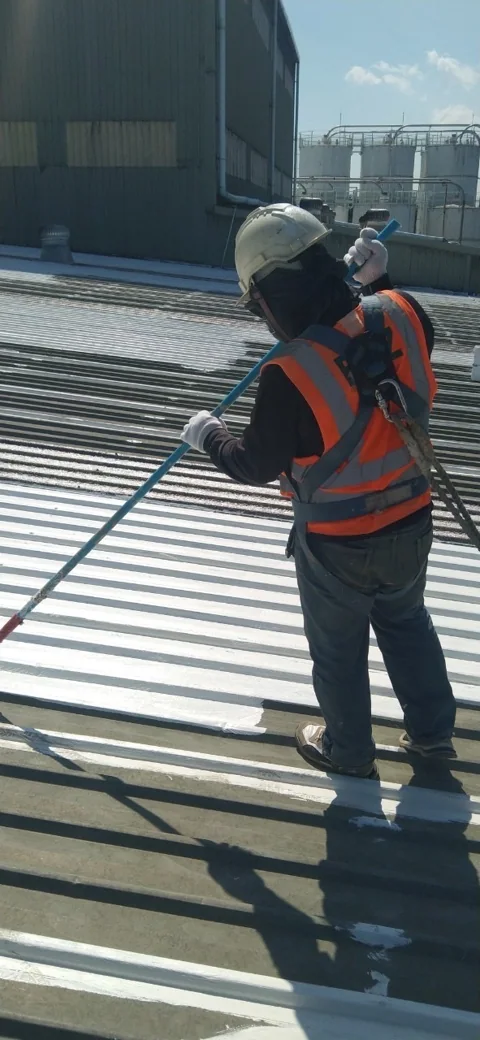 ภาพจริงของช่างสวมอุปกรณ์หน้างาน